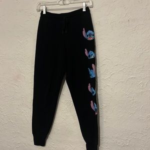 Disney stitch sweatpants size xs